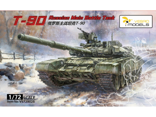 Vespid Models maquette militaire VS720025 T-90A Char Russe principal 1/72