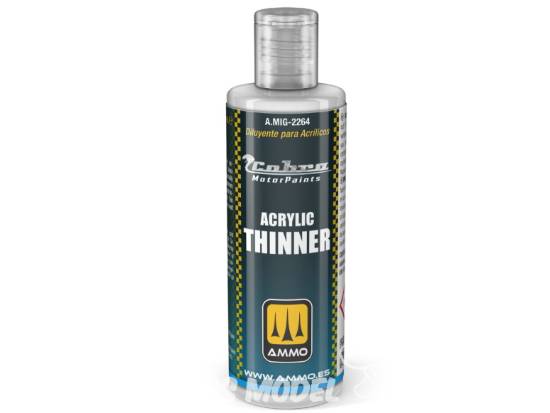 MIG peinture Cobra Motor 2264 Diluant acrylique 60ml