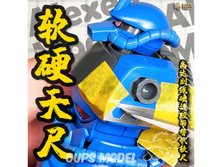 Alexen Models AJ0098 Pochoir Règle souple et fine de 0,2 mm pour modification des détails de Gundam