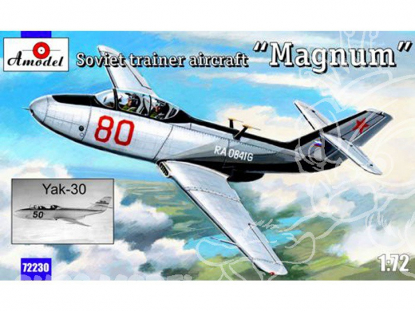 Amodel maquettes avion 72230 YAKOVLEV Yak-30 Magnum Appareil d’entrainement Soviétique 1962 1/72