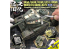 Alexen Models AJ0116 Pochoir d&#039;assistant de vieillissement rapide type F dommages graves au revêtement 1/35