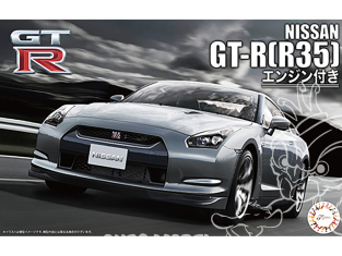 Fujimi maquette voiture 47492 Nissan Skyline GT-R R35 avec moteur détaillé 1/24