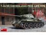 Mini Art maquette militaire 37078 T-34-85, production tchécoslovaque, type tardif 1/35