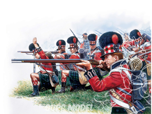 Italeri maquette 6004 Infanterie des Highlanders 1/72