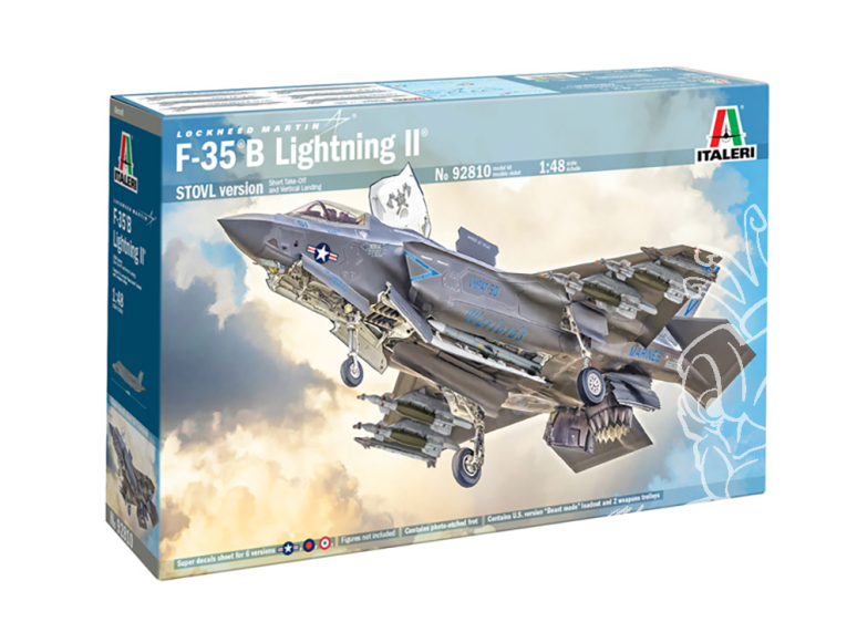 Italeri maquette avion 92810 F-35 B Lightning II 1/48