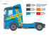 italeri maquette camion 3967 Volvo FH Low Roof 1/24