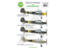 ASK Art Scale Kit Décalcomanies D32092 Fieseler Fi 156 Storch Partie 1 1/32