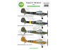 ASK Art Scale Kit Décalcomanies D32093 Fieseler Fi 156 Storch Partie 2 1/32