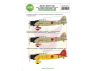 ASK Art Scale Kit Décalcomanies D72033 Aichi D3A1 Val Partie 2 - Attaque de Pearl Harbor 7 Décembre 1941 1/72