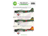 ASK Art Scale Kit Décalcomanies D72034 Aichi D3A1 Val Partie 3 - Bataille de la Mer de corail 1/72