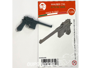 HD Models accessoire maquettes HDM06005 Pistolet Mauser C96 1/6