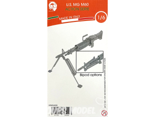 HD Models accessoire maquettes HDM06008 Mitrailleuse U.S. M60 MG 1/6