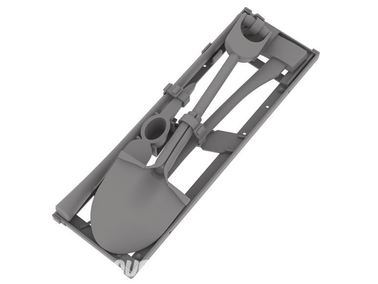 HD Models maquette HDM35248 Outils de pioniers avec support Late x2 1/35
