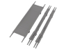 HD Models accessoire maquettes HDM35253 Brancards US Army 1/35