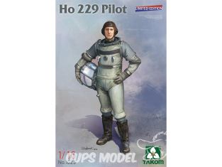 Takom maquette militaire 1023 Figurine pilote Horten Ho 229 1/16 Edition Limitée