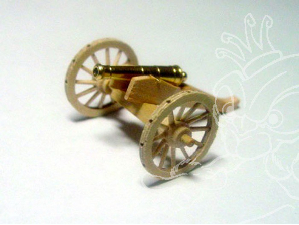 Aber 72M-01 Canon anglais de 6 pounder 1/72