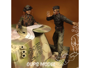 HD Models maquette HDM35257 Equipage de char SS Allemand WWII 1/35