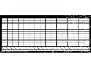 Aber RE-150-01 Garde corps 3 barres pour navires 1/150