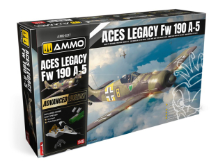 Ammo Mig maquette avion 8517 Aces Legacy Fock Wulf Fw 190 A-5 Advanced Edition 1/48