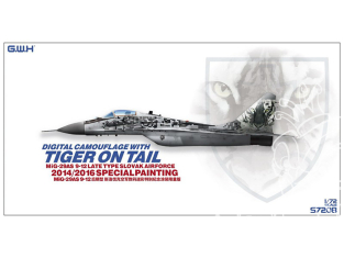 Great Wall Hobby maquette avion S7208 MiG-29AS 9-12 Late Type Slovak Air force 1/72 Edition Limitée
