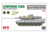 Rye Field Model maquette militaire 5114 Leopard 2A6 version capturée avec roues T-80 à Moscou Edition Limitée 1/35