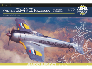 Arma Hobby maquette avion 70079 Nakajima Ki-43 II Hayabusa Services étrangers 1/72