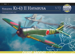 Arma Hobby maquette avion 70078 Nakajima Ki-43 II Hayabusa 1/72