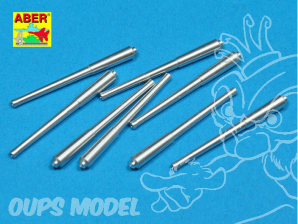 Aber RE-350L30 Set de futs de canons long L42Mk.I pour Hood, Repulse ect 1/350