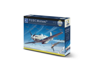 Arma Hobby maquette avion 70067 P-51 B/C Mustang™ 1/72