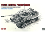 Rye Field Model maquette militaire 5130 Tigre I Production Initiale avec intérieur complet 2en1 Version Standard 1/35