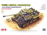Rye Field Model maquette militaire 5131 Tigre I Production Initiale avec intérieur complet 2en1 Version Upgrade 1/35