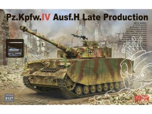 Rye Field Model maquette militaire 5127 Pz.Kpfw.IV Ausf.H Late Production 1/35