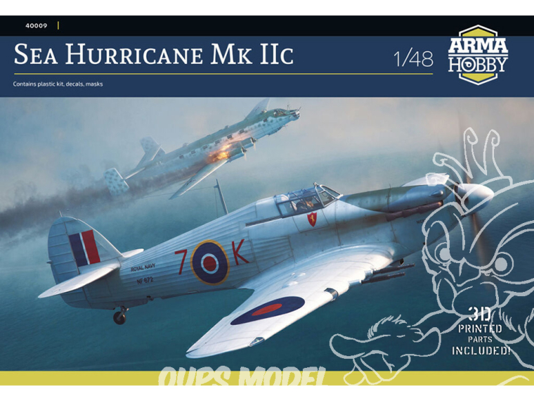 Arma Hobby maquette avion 40009 Sea Hurricane Mk IIc 1/48