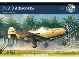 Arma Hobby maquette avion 40010 P-39Q Airacobra 1/48