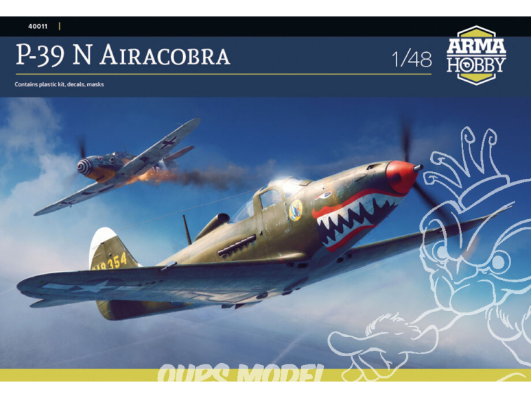 Arma Hobby maquette avion 40011 P-39N Airacobra 1/48