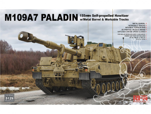 Rye Field Model maquette militaire 5129 M109A7 PALADIN Obusier automoteur de 155mm 1/35