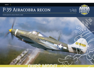 Arma Hobby maquette avion 40013 P-39 Airacobra Reconnaissance 1/48