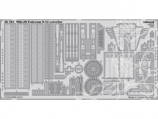 EDUARD photodecoupe avion 48787 Exterieur Mig-29 9-13 1/48