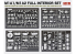 Rye Field Model maquette militaire 5121 Set intérieur complet pour M1A1 / M1A2 Abrams 1/35