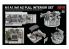 Rye Field Model maquette militaire 5121 Set intérieur complet pour M1A1 / M1A2 Abrams 1/35
