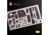 Kelik Decals 3D K32023 Autocollant 3D intérieur A-6A Intruder pour kit Trumpeter 1/32