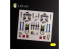 Kelik Decals 3D K32023 Autocollant 3D intérieur A-6A Intruder pour kit Trumpeter 1/32