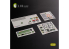 Kelik Decals 3D K35023 Décalcomanies 3D intérieur et autocollant classique M142 HIMARS kit Trumpeter 1/35
