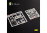 Kelik Decals 3D K35026 Autocollants 3D intérieurs AH-64D Apache pour kit Meng 1/35