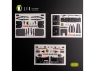 Kelik Decals 3D K35030 Autocollants 3D intérieurs AH-60L DAP pour le kit Academy 1/35