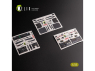 Kelik Decals 3D K35031 Autocollants 3D intérieurs UH-60L pour le kit Academy 1/35