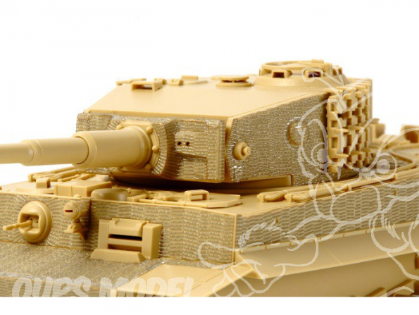 TAMIYA maquette kit amelioration 12653 Stickers Zimmerit Tiger I 1/48