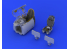 Eduard kit d&#039;amelioration avion brassin 648185 Intérieur gris MiG-21PFM Eduard 1/48