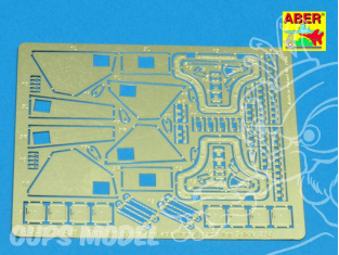 Aber 35A030 Portes de coffre lateral et accessoires pour Sd.Kfz.234 1/35