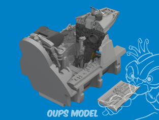 Eduard kit d'amelioration brassin Print 672415 Cockpit MiG-21Bis Eduard 1/72